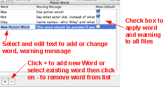 edit poison word list